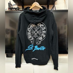 Chrome Hearts St Barths Zip Up Hoodie